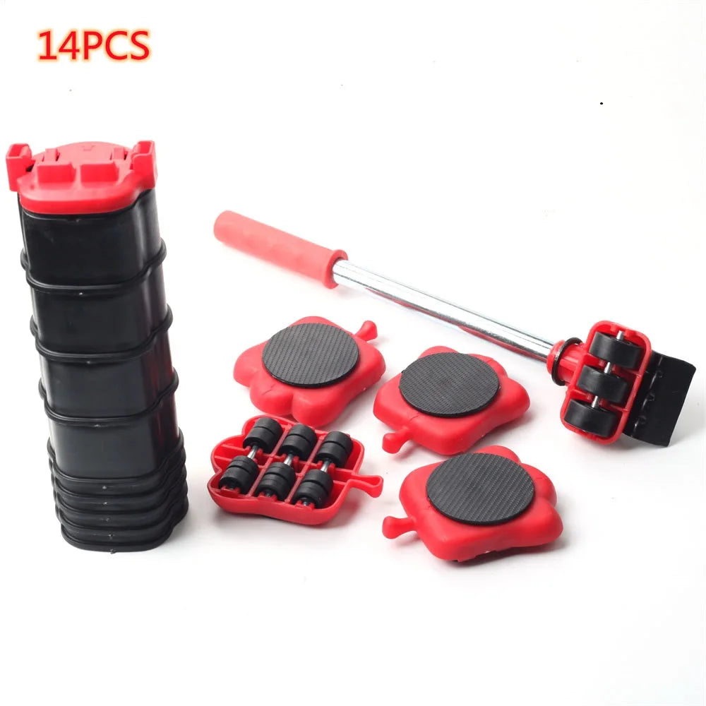 Heavy Duty Furniture Mover Lifter Roller Sliders Set 5/14pcs Furniture Mover Set Oasis Select
