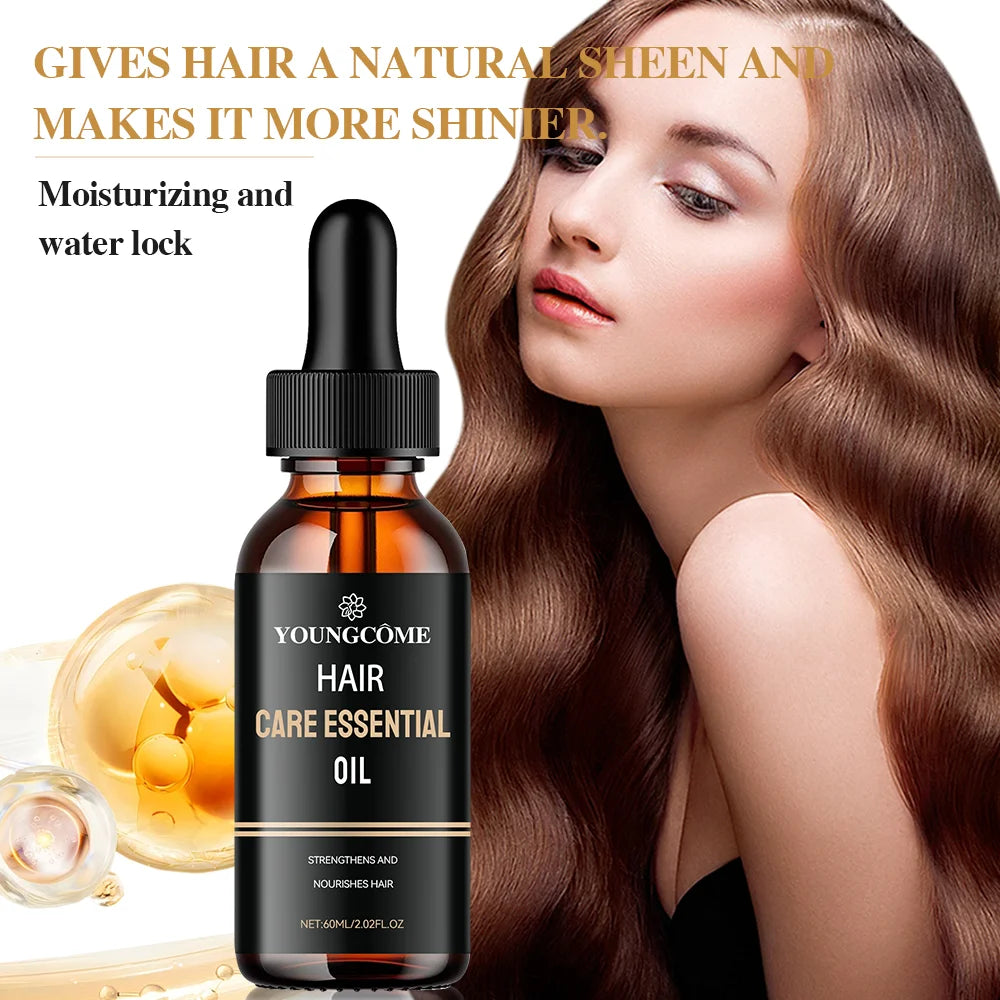 Hair Care Essential Oil For Damaged Hair Repairing,Promote Hair Shine and Nourishes Hair Healthy with Natural Rosemary Essence Oasis Select