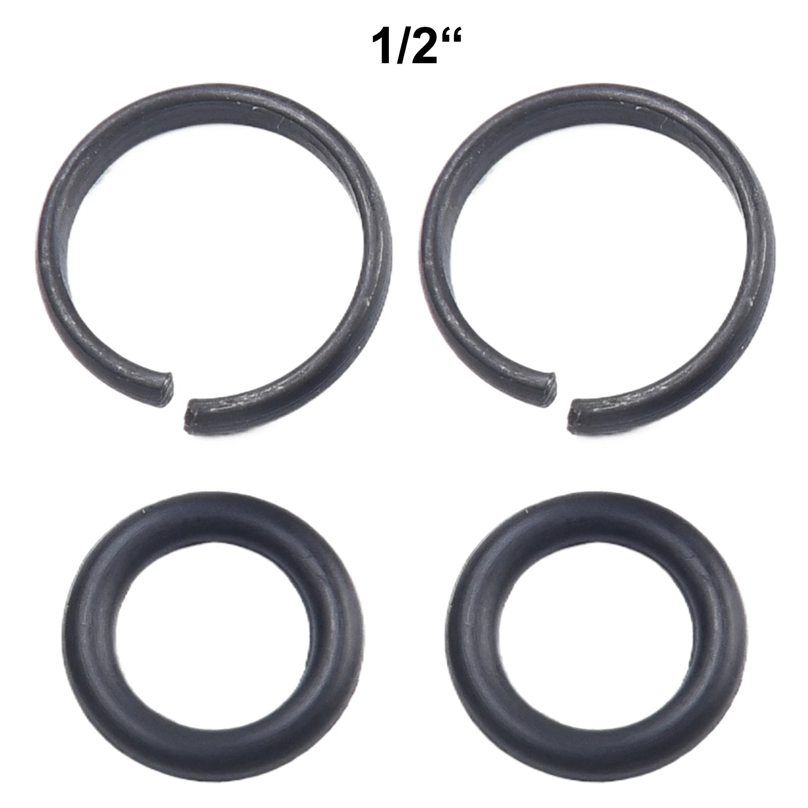 2Set Retaining Ring Clip With O-Ring Socket Impact Wrench Snap Ring 3/8" 1/2" 3/4" 1" Impact Wrench Accessories Oasis Select 1 2