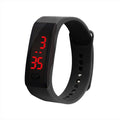 Led Digital Display Bracelet Student Electronic Watch Children'S Outdoor Sports Watch Silicone Watch Children'S Gift Relojes Oasis Select Black