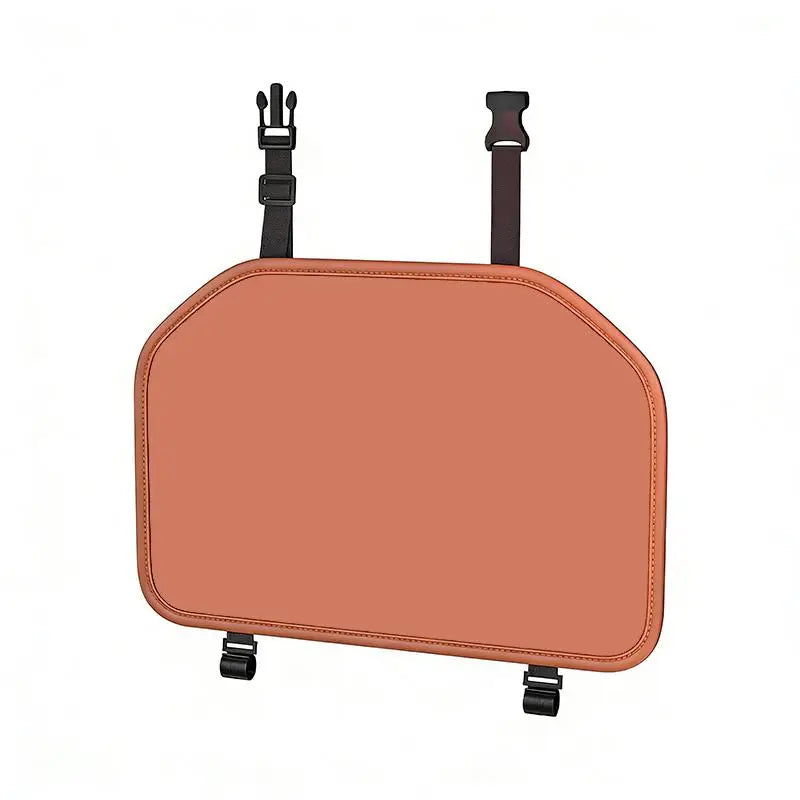 Car Seat Organizer For Front Seat With Adjustable Angle & Hook, Faux Leather & Touch-Sensitive PVC Oasis Select C
