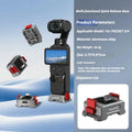 Metal Quick-Release Base for DJI Osmo Pocket 3 & 4 | Charging