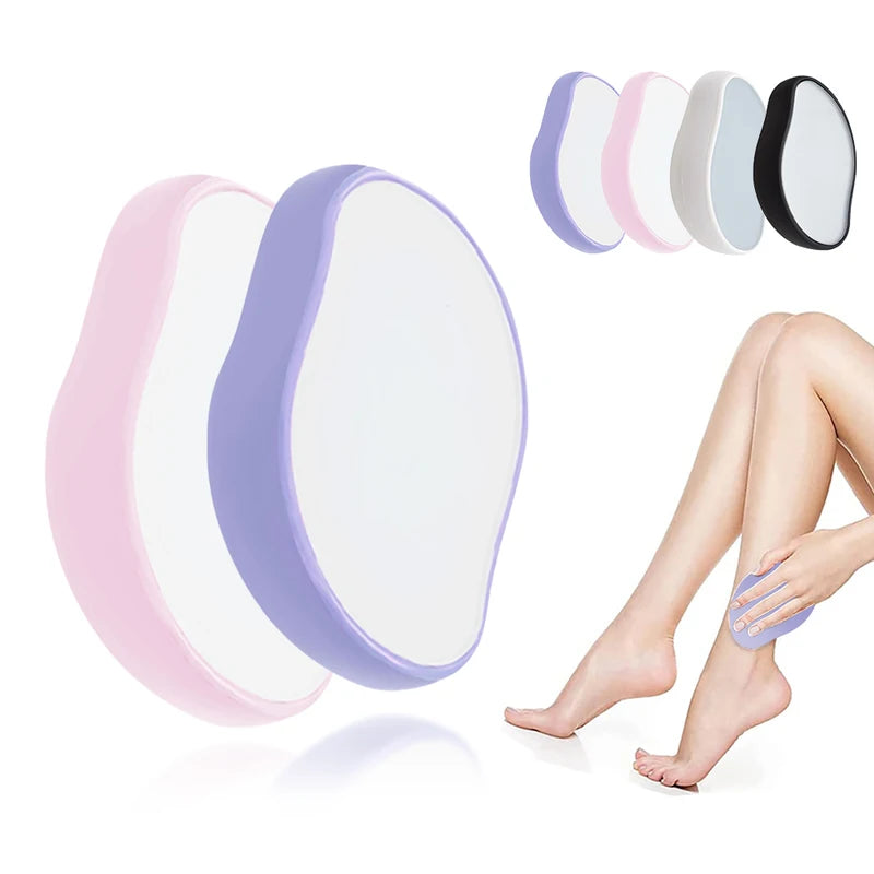 Crystal Epil Hair Removal Eraser Painless Safe Reusable Easy Clean Depilation Tool Physical Glass Hair Remov Body Beauty Eraser Oasis Select