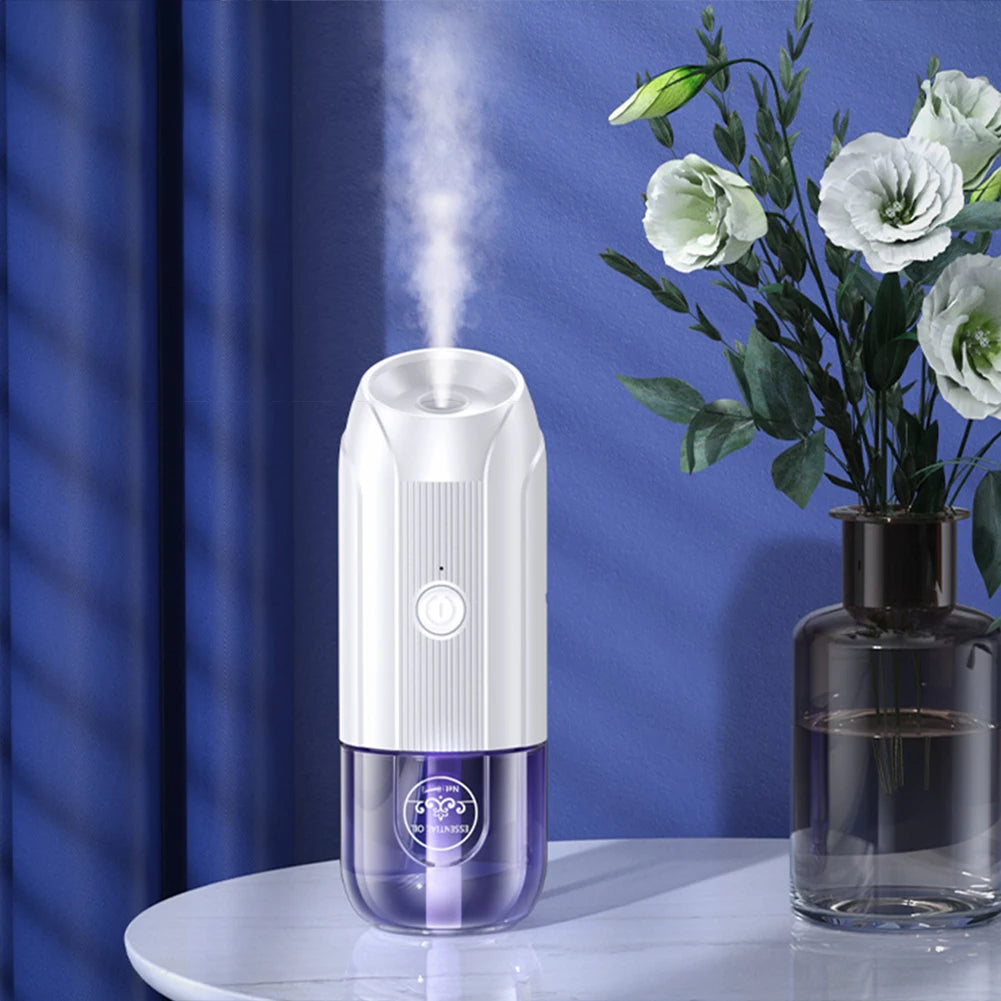 Mini Portable Aromatherapy Diffuser | 3 Modes, 80ml Rechargeable