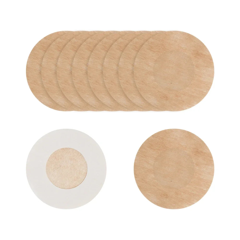 Women push up bras self adhesive silicone strapless invisible bra reusable sticky breast lift tape rabbit nipple cover bra pads Oasis Select 1 (5 pairs)