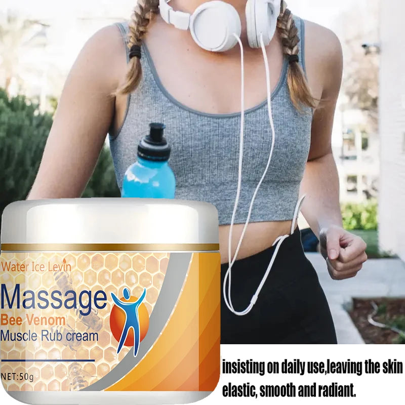 Muscle Massage Cream – Back, Neck, Legs & Feet Relief 50g Muscle Massage Cream Oasis Select