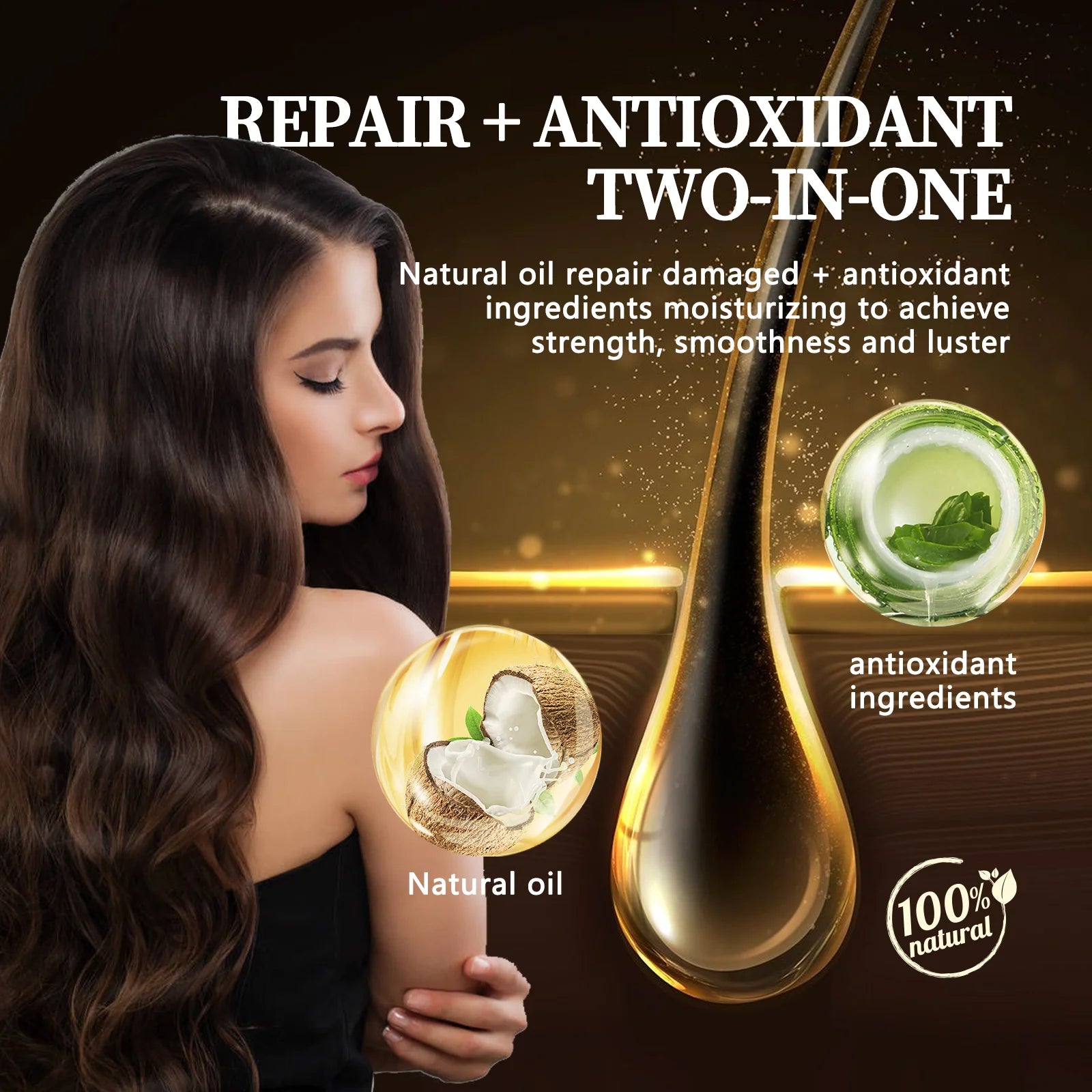 Hair Conditioner Hair Mask Improves Frizzy Tangled,Repair Dry and Damaged, Prevents Hair Breakage & Splitting Hair Care Products Oasis Select