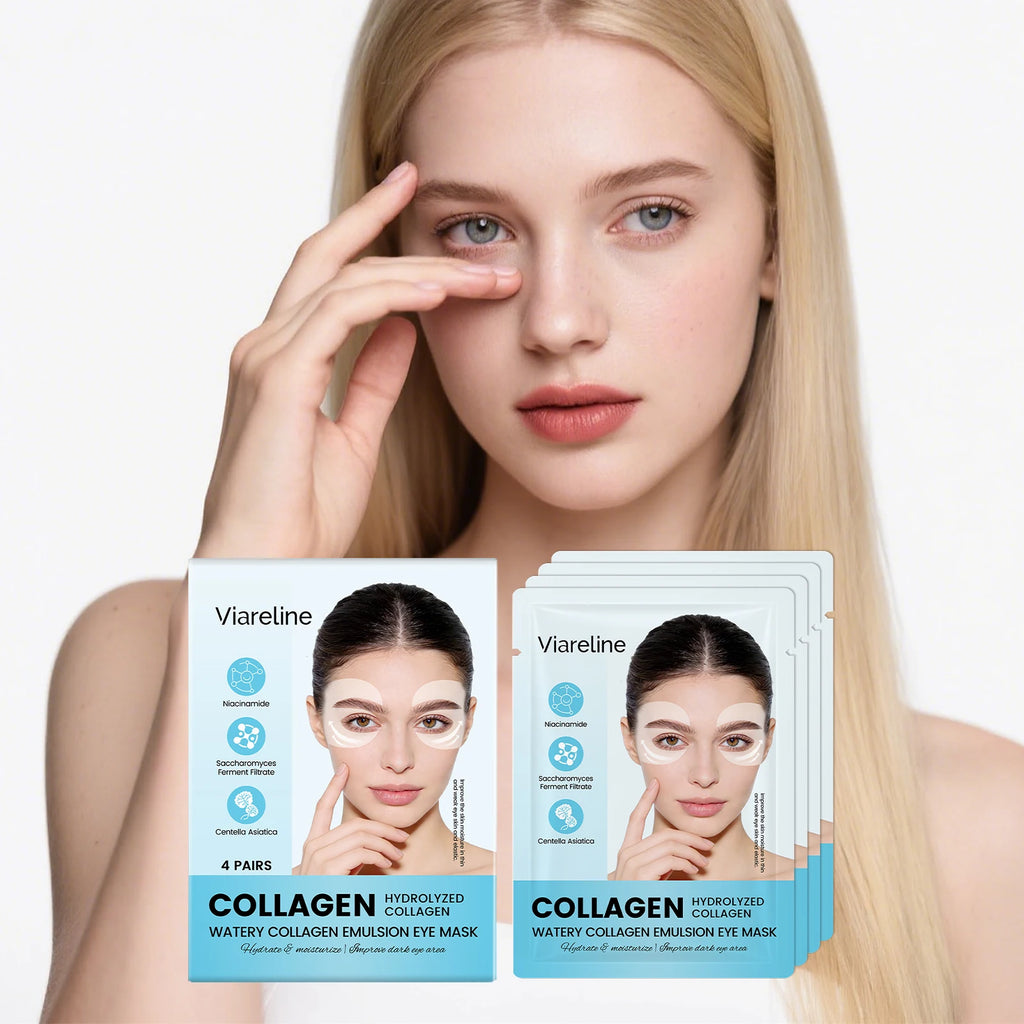 Collagen Eye Patches Reduce Fine Lines Dark Circles Hydrate Firm Maintain Soft Smooth Eye Contour Skin Eye Care Oasis Select