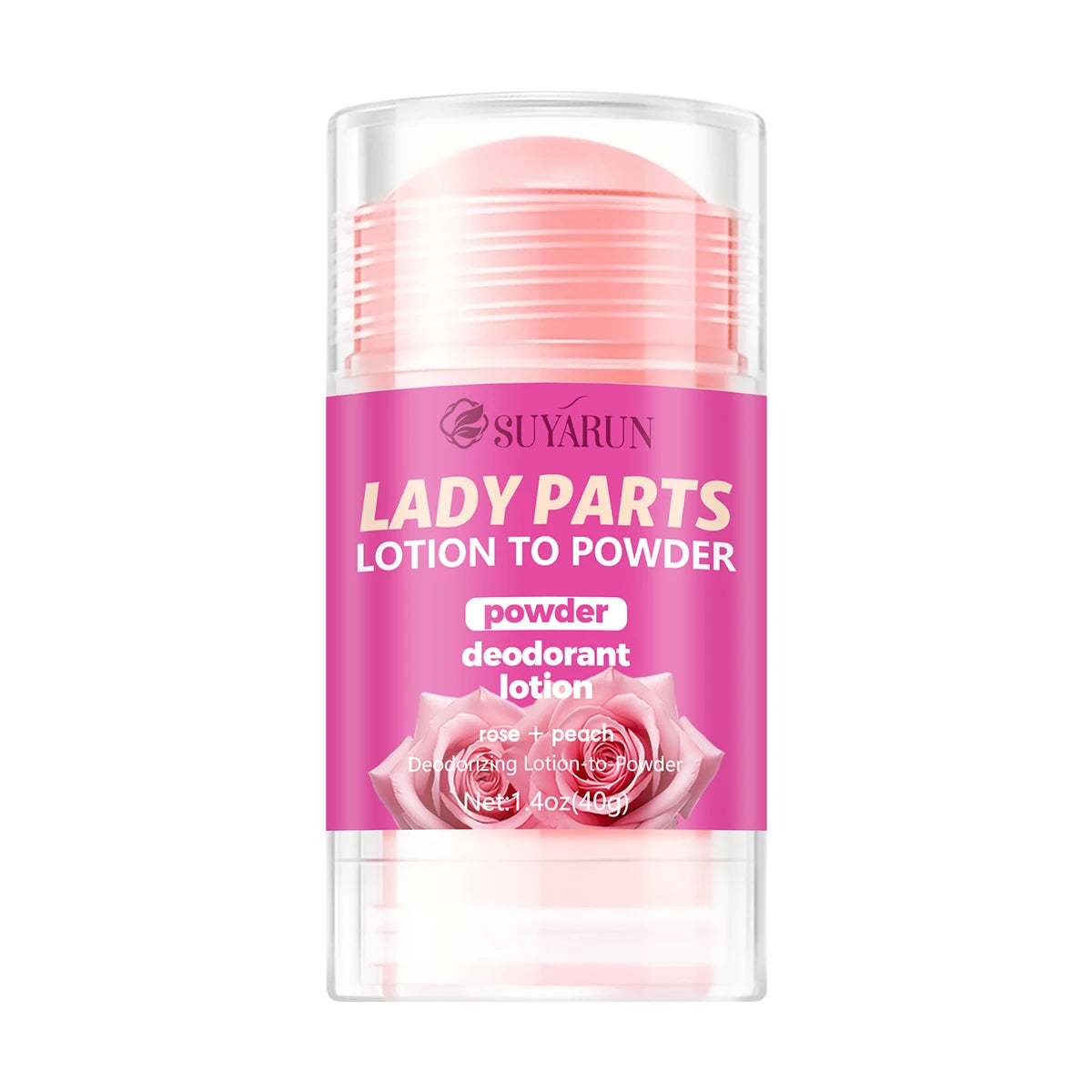 SUYARUN Rose Deodorant Cream for Women – Anti-Sweat & Moisturizing Deodorant Cream Oasis Select 40g