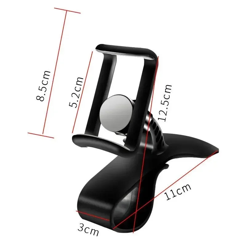 Car Phone Holder Stand Universal Dashboard Car Clip Mount GPS Bracket Car Mobile Phone Support in Car For iPhone Xiaomi Samsung Oasis Select