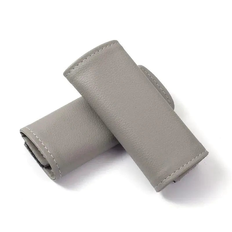 2PCS Car Door Inner Handle PU Leather Cover Door Handle Leather Protective Case Car Styling Interior Upgrades Auto Accessories Oasis Select D