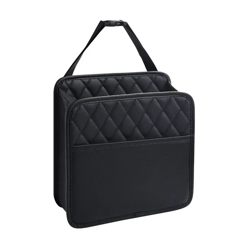 Car Organizer Multi-functional Car Seat Storage Bag Waterproof Hanging Car Seat Organizer Garbage Bag Suitable for Most Car Oasis Select 1PC