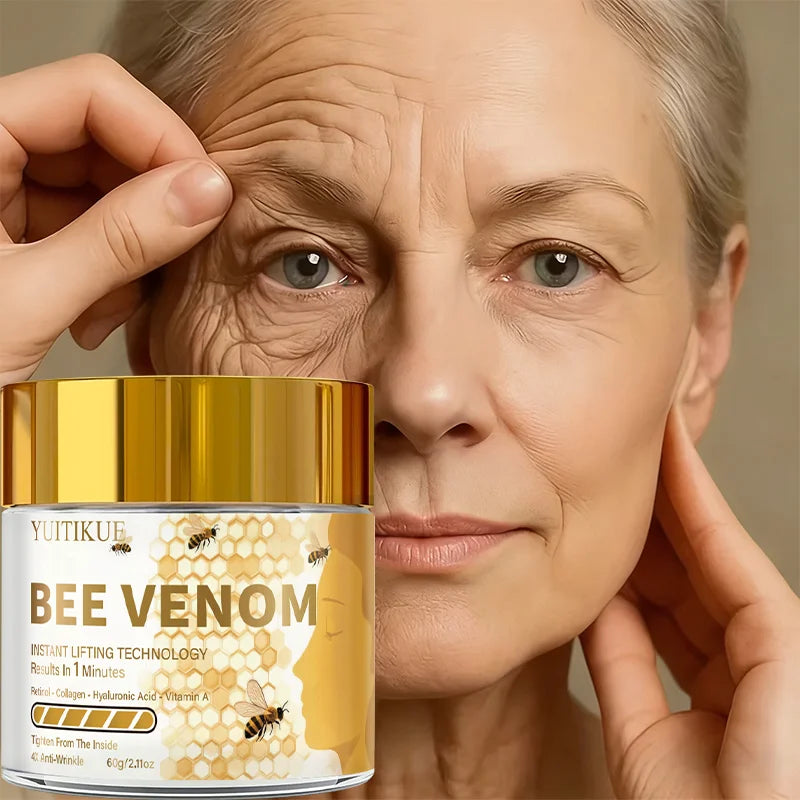 YUITIKUE Bee Venom Face Cream 60g – Firms & Anti-Wrinkle
