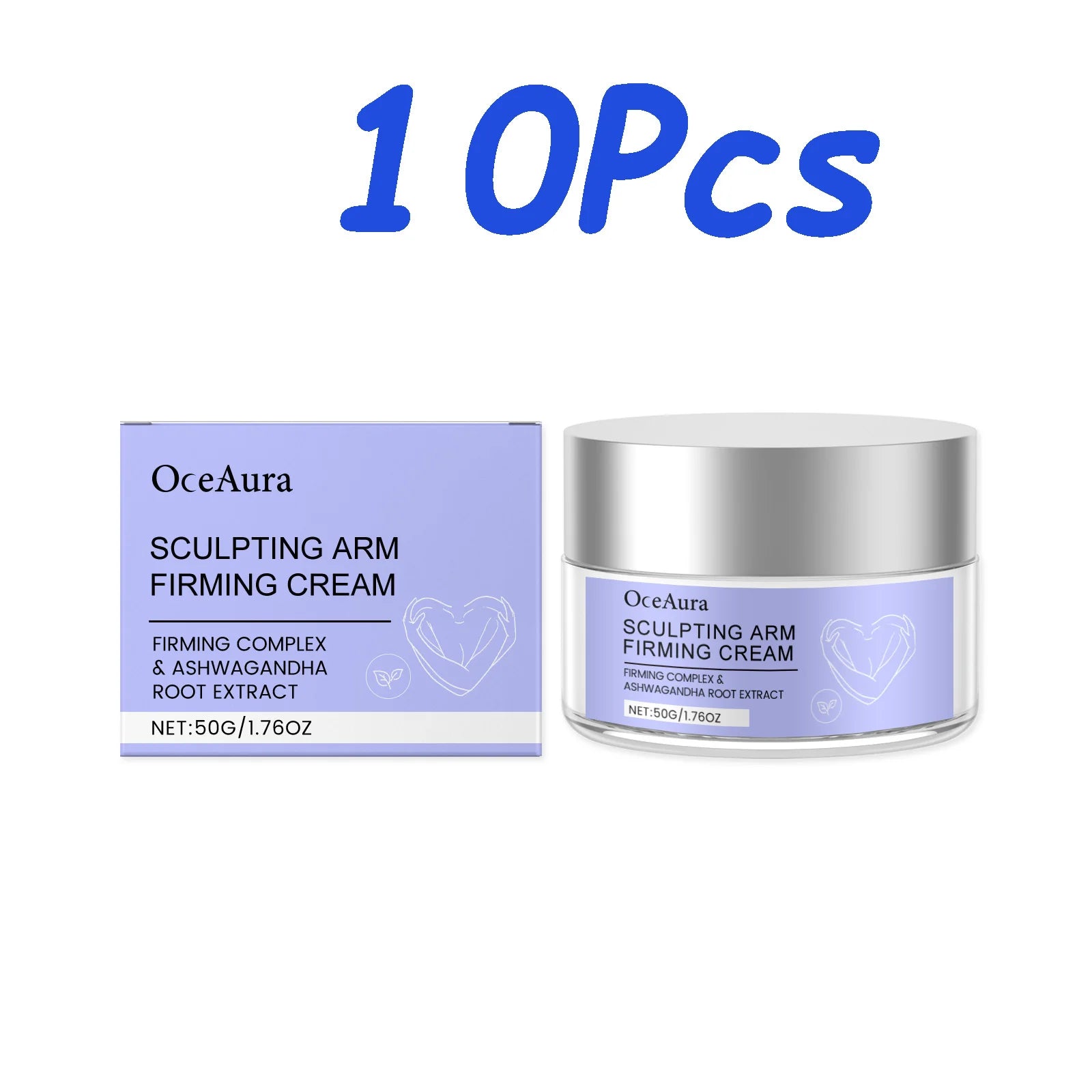 OceAura Retinol Firming Face Cream – Anti-Wrinkle & Brightening Retinol Face Cream Oasis Select 10 x 50g Boxed