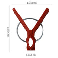 Plant Grafting Clips Pack Of 50 Plant Fixing Clamp Falt Mouth Climbing Supports Connects For Vegetable Vine Gardening Connector Oasis Select Round mouth