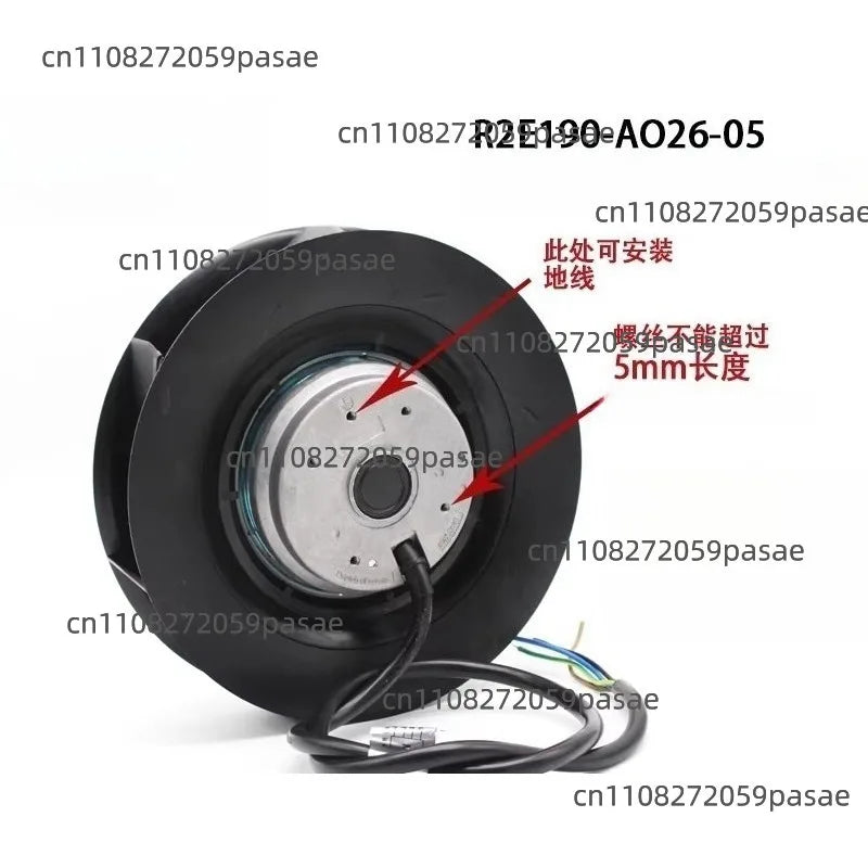 R2E190-AO26-05 Inverter Centrifugal Fan AC230V 58/75W