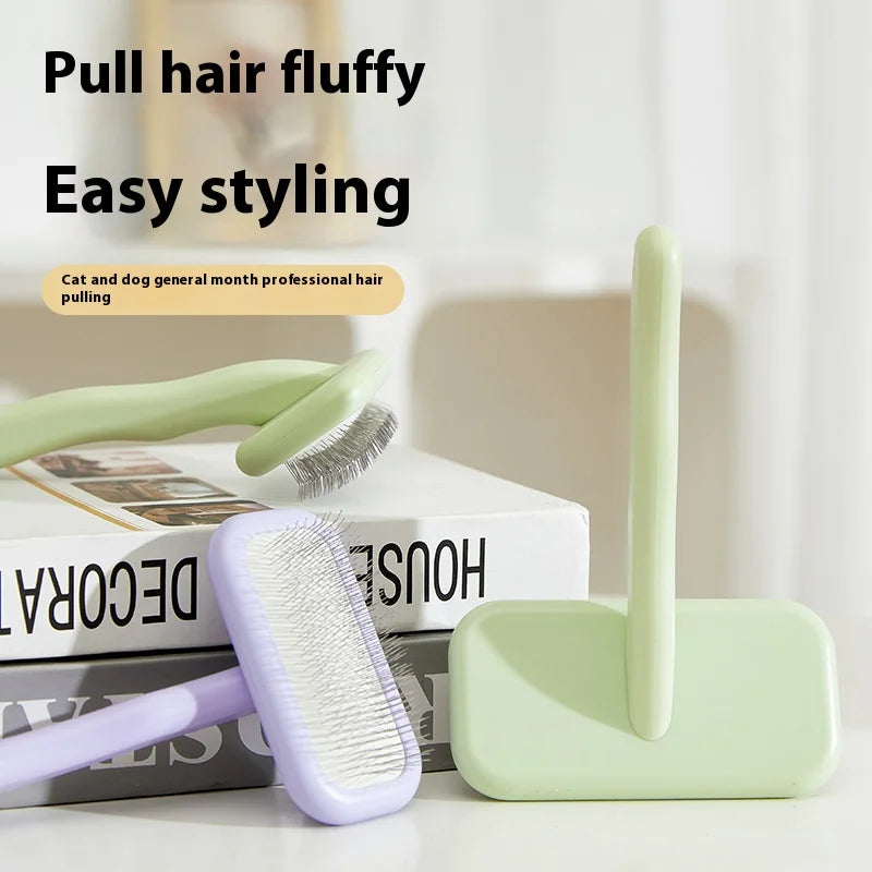 Pet Dog Comb, Bichon Frise Comb, Special Plucking Comb, Small Dog Hair Fluffy, Cleaning and Beauty Needle Comb Products Oasis Select