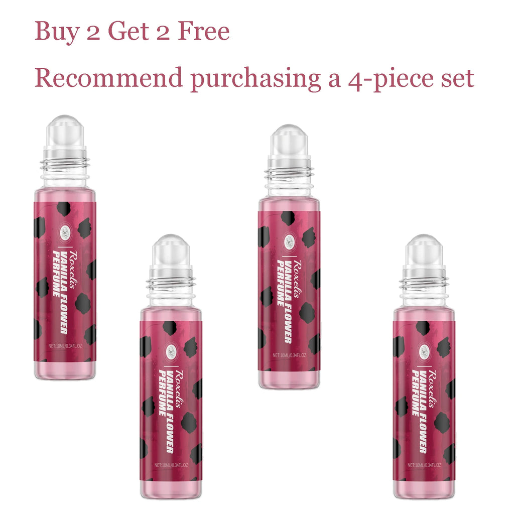 10ML Unisex Vanilla Floral Perfume Eau De Toilette Long Lasting Fresh Natural Fragrance Chram Enhancement Daily Sweet Perfume Oasis Select 4 pcs United States