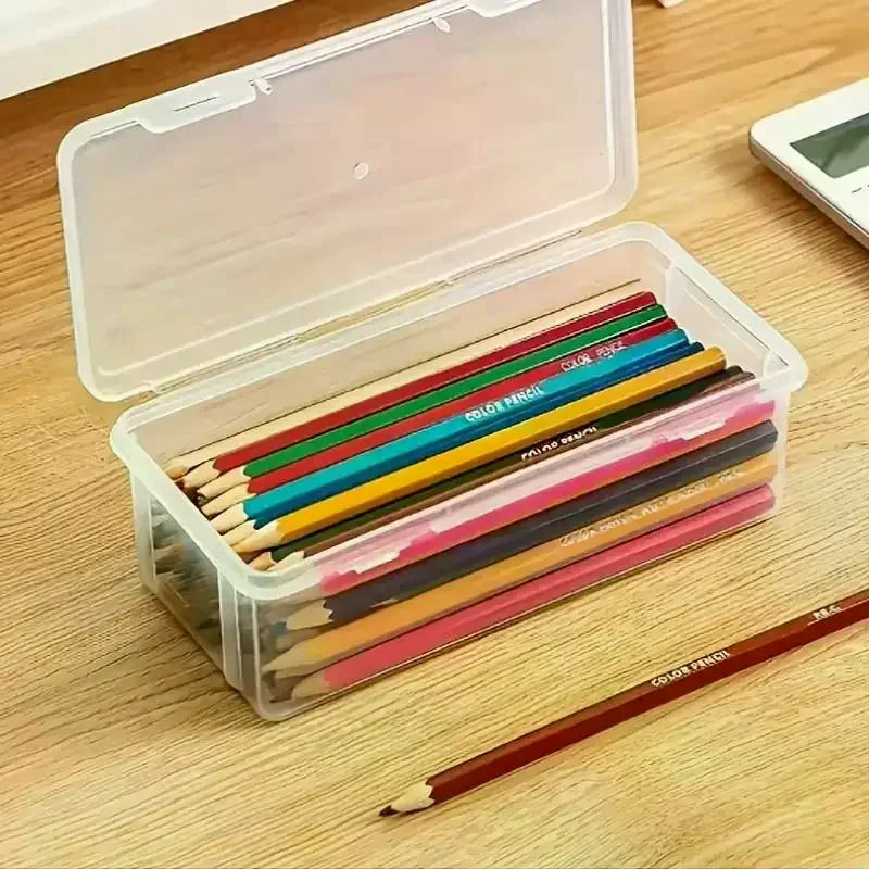 4 Pack Clear Plastic Storage Boxes With Secure Locking Lids Large Capacity For Art Supplies Organizing Home School Oasis Select