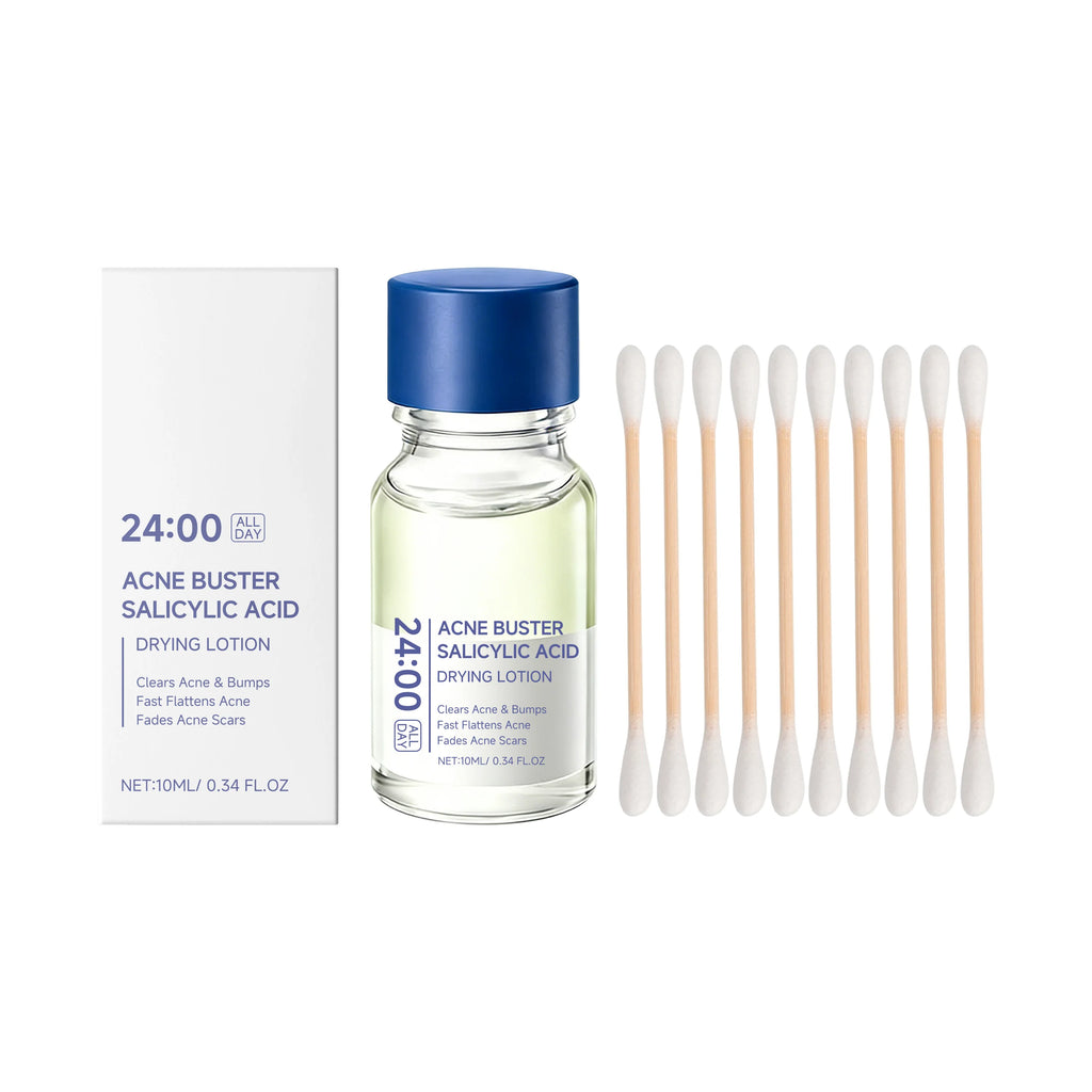 Salicylic Acid Acne Buster Remover Blackhead Oil Control Tenderizing Delicate Pores Pimple Spot Remover Facial Skin Care Essence Oasis Select 1set