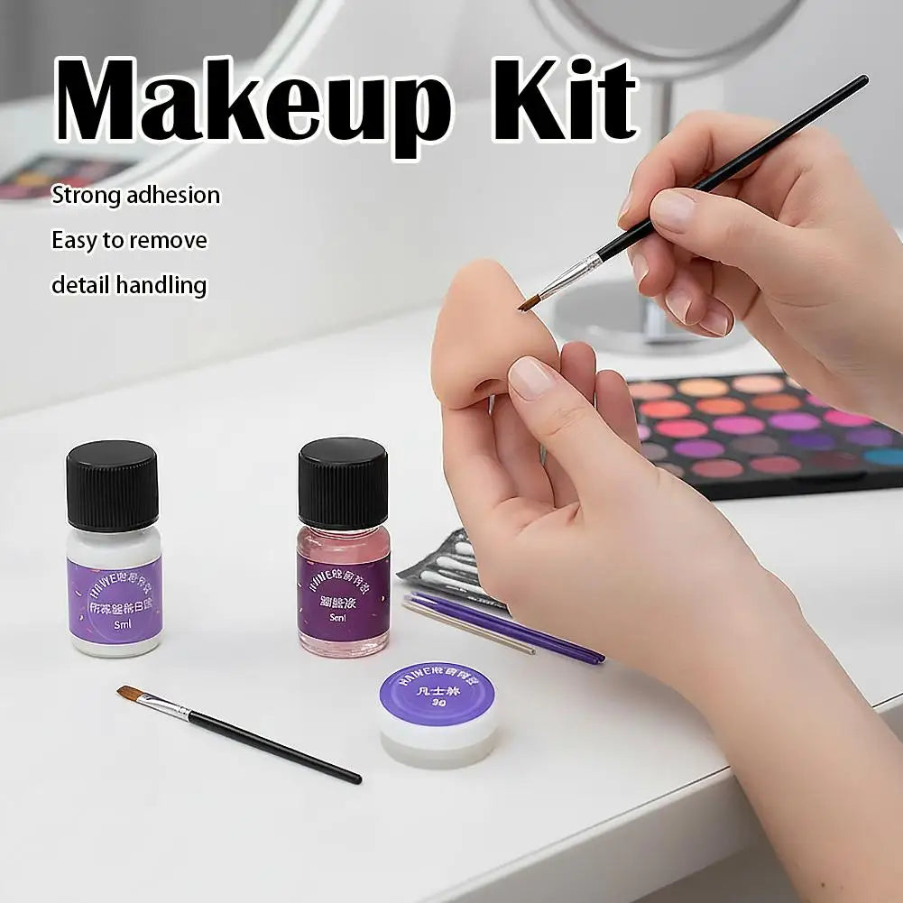 Spirit Gum Adhesive & Remover Kit – 5ml Prosthetics Makeup SFX Makeup Adhesive Oasis Select