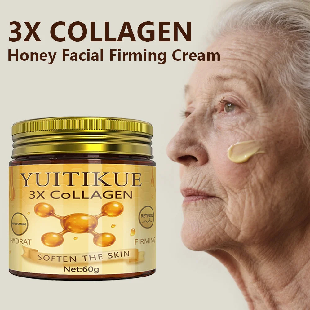 YUITIKUE Collagen Face Cream – Anti-Wrinkle & Brightening 60g