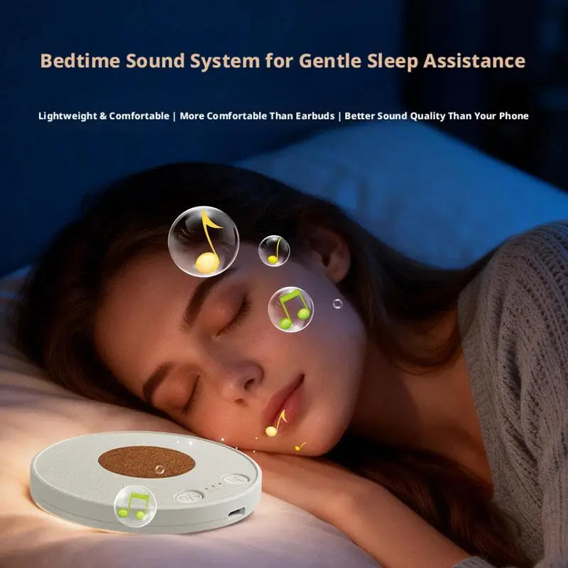 Under Pillow Bluetooth Speaker Natural Sleep Sound Machine With White Noise Mini Portable Music Audio For Bed Rest Holiday Gifts Oasis Select