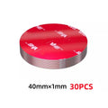 5-30PCS Strong Double Sided Adhesive Foam Pad Wall Mounting Tape Two Sides Heat-resistant Home Appliance Car Accessories Oasis Select Round 40mm