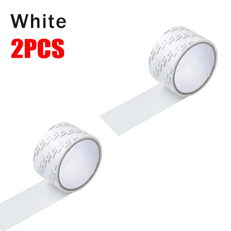 Window Screen Tape Anti-mosquito Screen Repair Subsidy Door Curtain Mosquito Net Hole Patch Repair Self-adhesive Screen Tape Oasis Select 2PCS-White