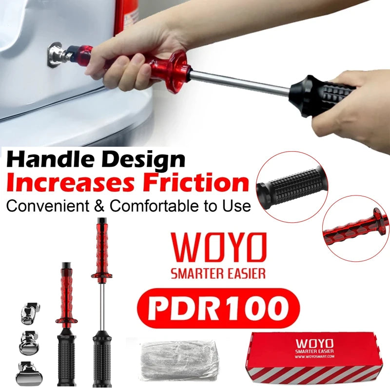 Car Dent Repair Tools for WOYO PDR100 Slide Hammer Dent Puller with Tabs Set Automotive PDR Paintless Dent Pulling Tools Suit Oasis Select