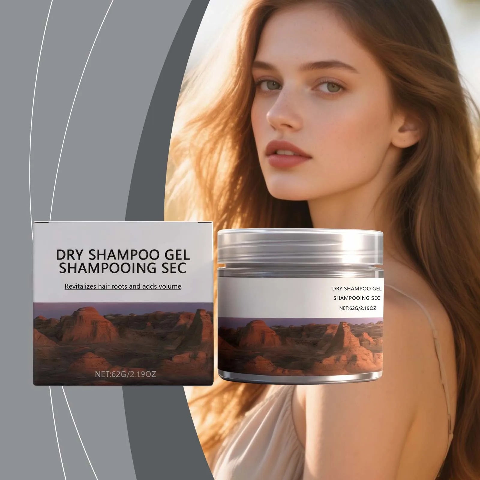 Coconut Oil Dry Shampoo Gel – Volume & Refresh 62g Dry Shampoo Gel Oasis Select