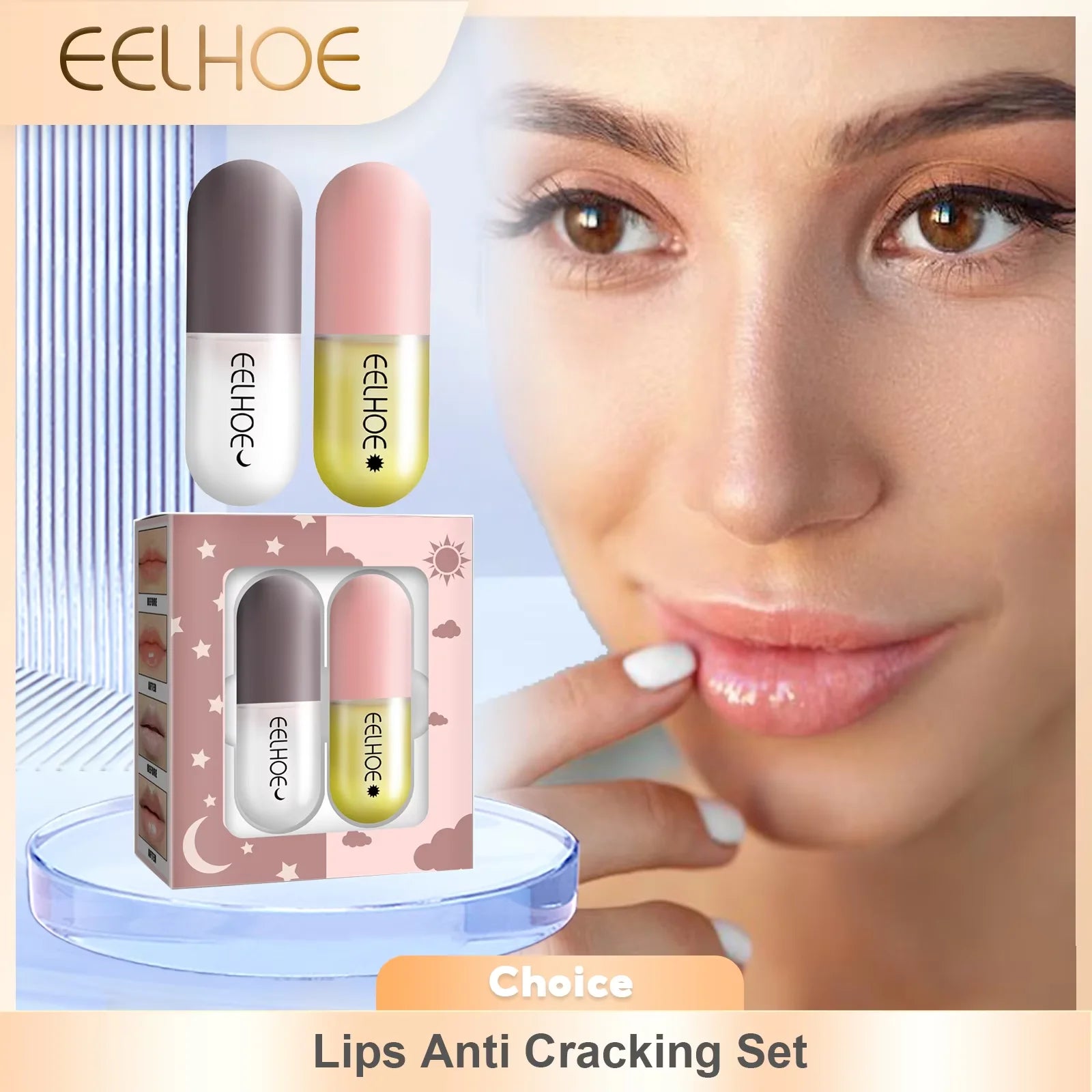 EELHOE Moisturizing Lip Balm – Anti-Crack & Long-Lasting Hydration Lip Balm Oasis Select