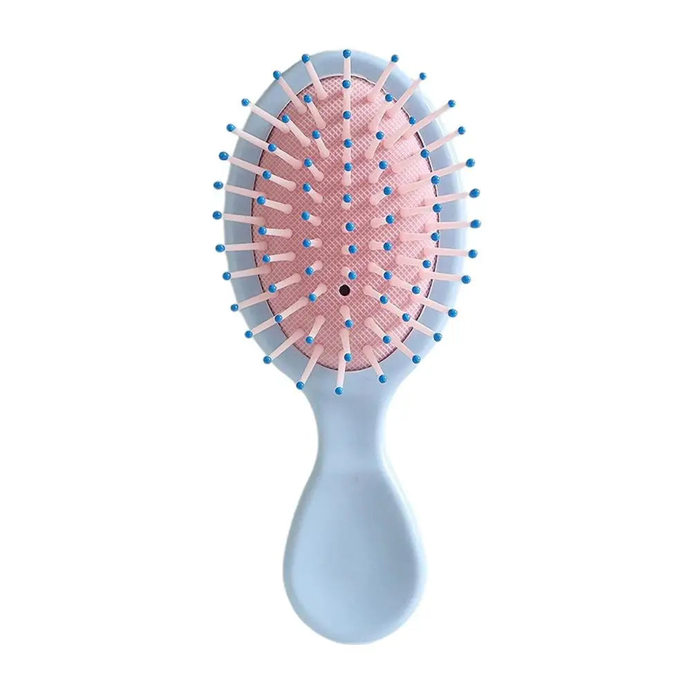 Mini Hair Brush For Women Girls,Travel Detangling Brush, Bridesmaid Party Supplies Christmas Stockings Filling Wet Hair Brushes Oasis Select A