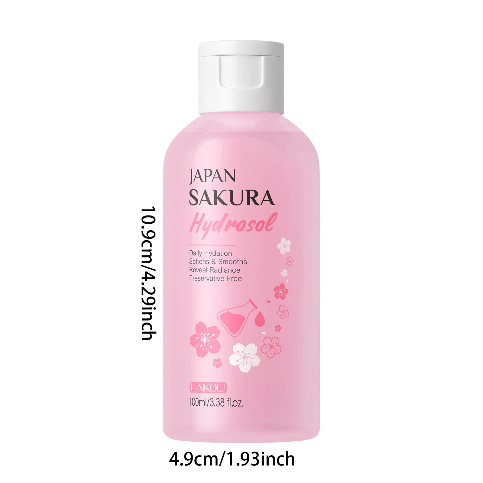 Japanese Sakura Hydrosol Facial Toner 100ml Hydrating Brightening Soothing Face Mist For Uneven Dull Skin Pore Minimizing Oasis Select