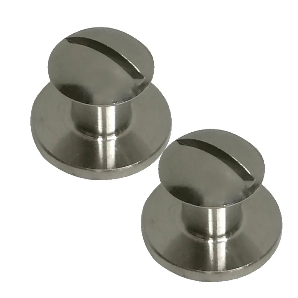 Scuba Diving Backplate Pad BCD Screw Diving Harness 316 Stainless Steel Assembly Screw Oasis Select 2PC