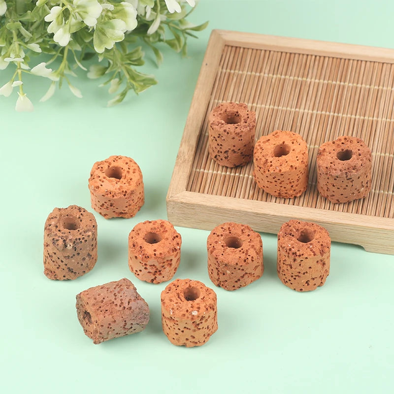 10Pcs Plant Ring Aquarium Fixed Watertank Filter Weightsholder Plants Fixing Tool Aquatic Media Pottery Gravityceramic Rings Oasis Select