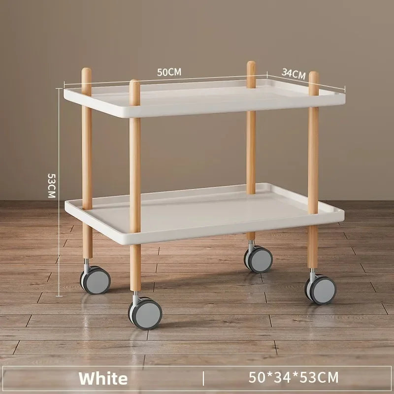Multi-functional Nordic small round table coffee table sofa side table living room simple creative round coffee table Durable Oasis Select Square B