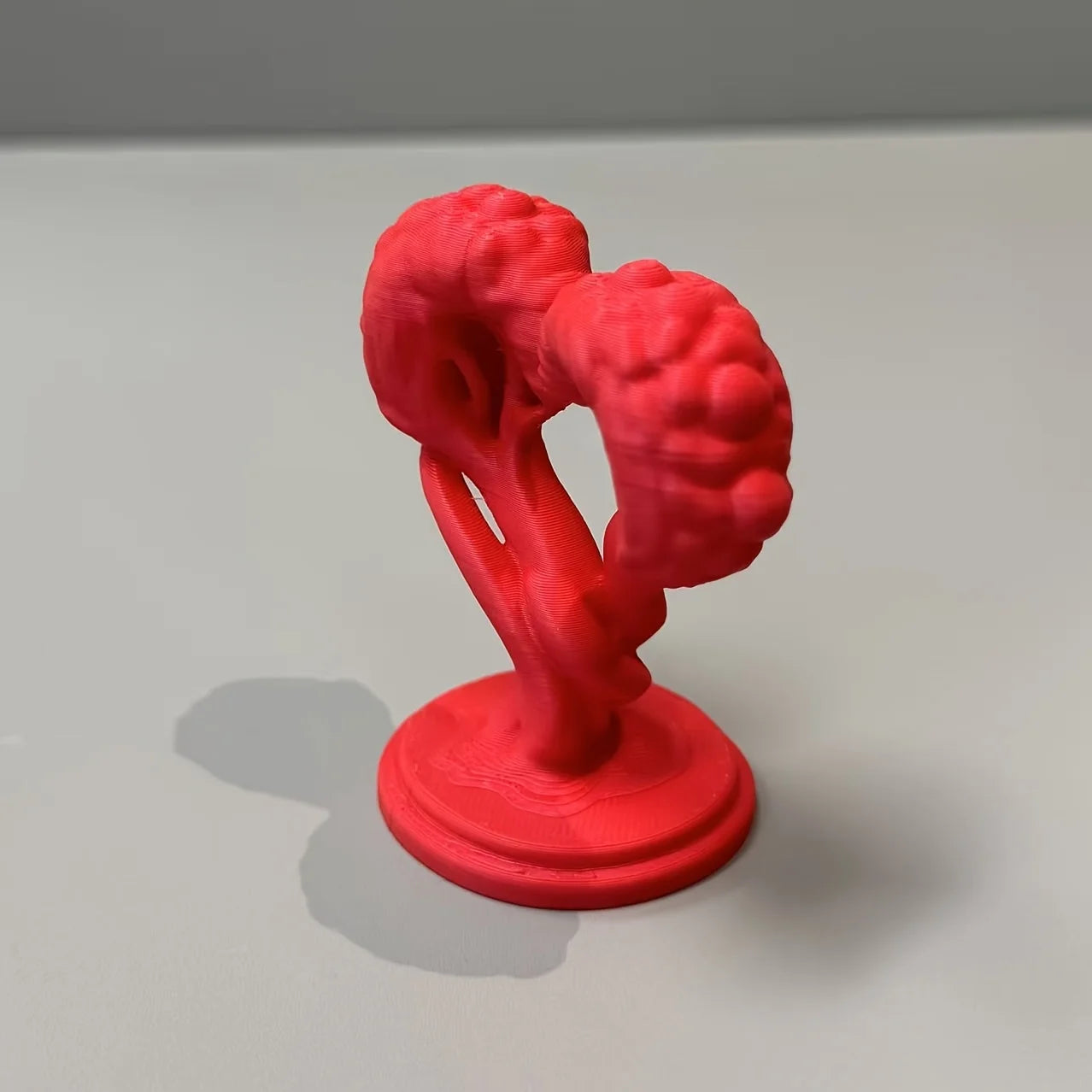 Intertwined Love Tree Statue 3D Printed Love Tree Miniature Ornaments Romantic Decorative Figurine for Couples Valentine's Gifts Oasis Select