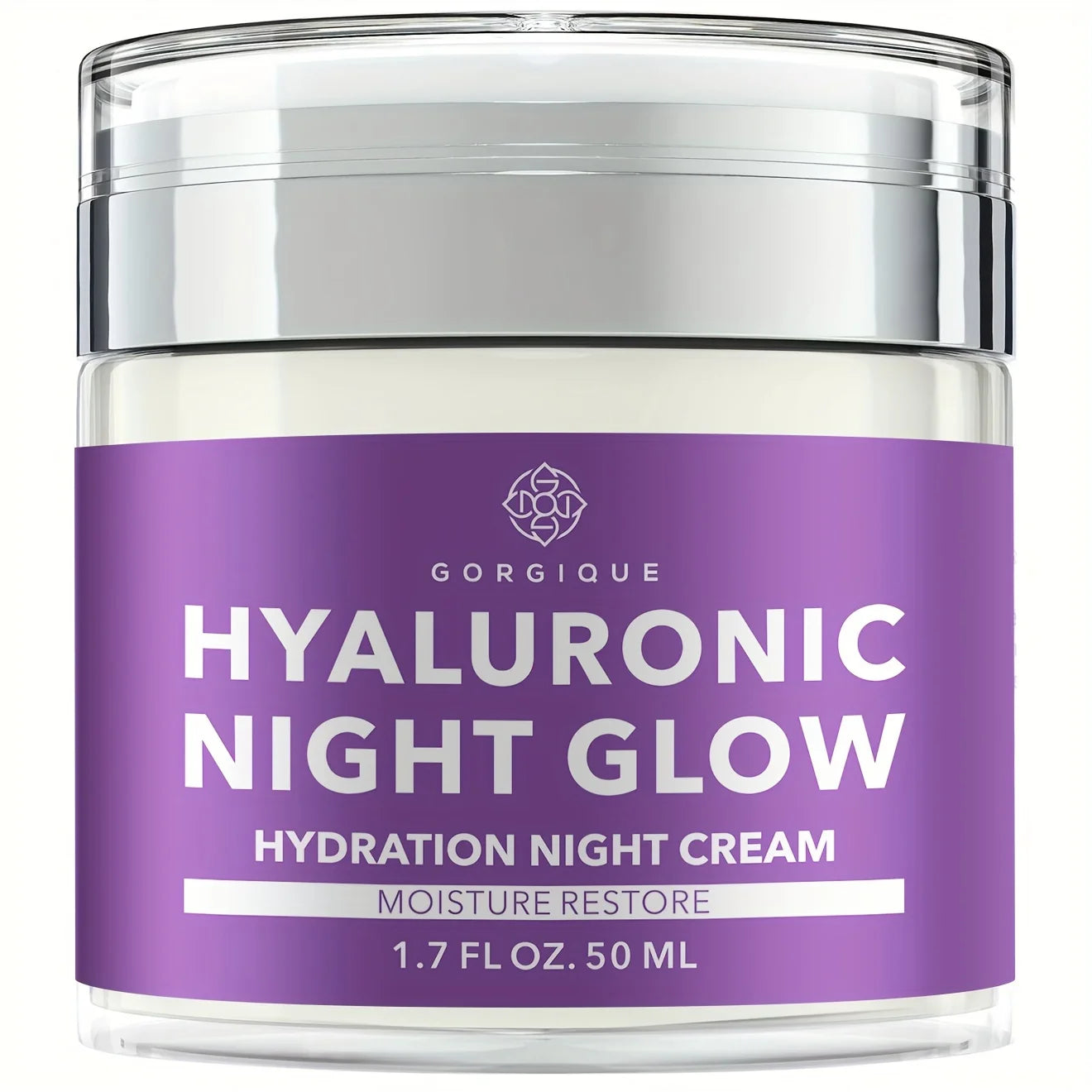 GORGIQUE Hyaluronic Acid Night Cream – Hydrate & Glow Night Cream Oasis Select