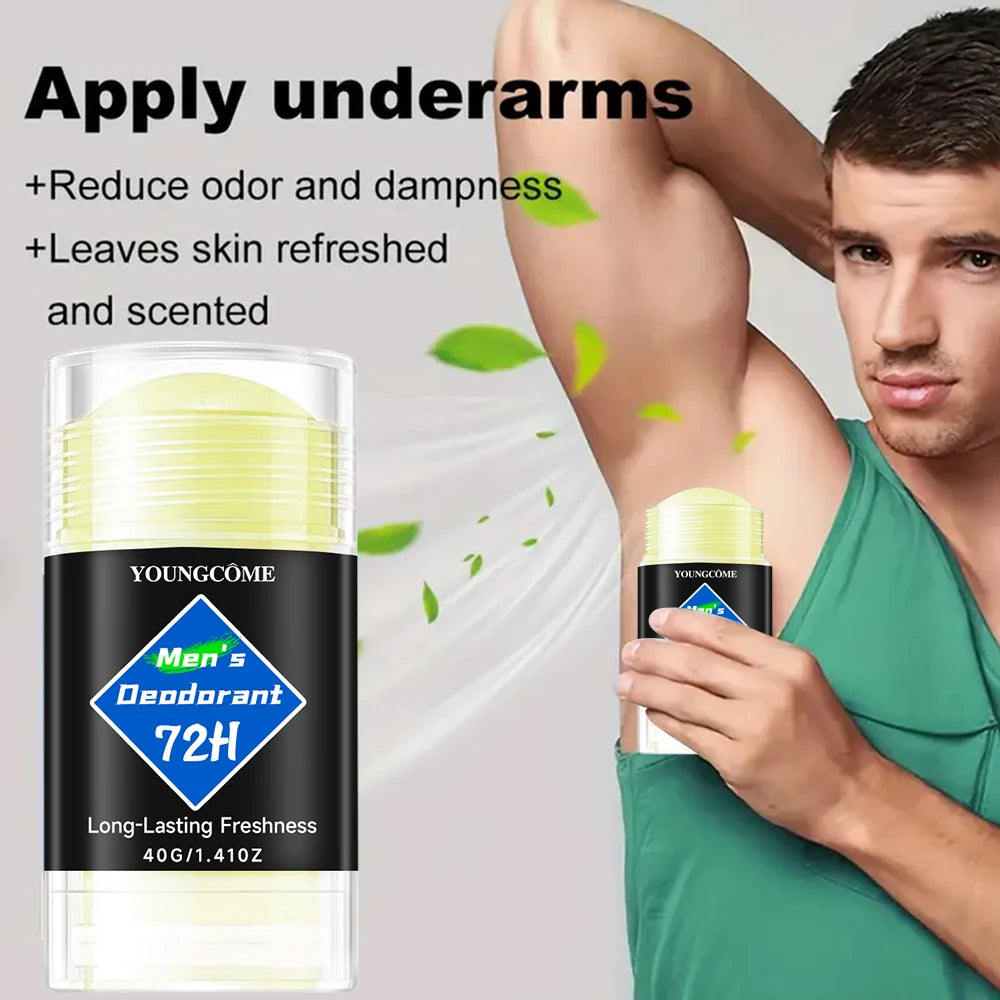 YOUNGCOME Men's Antiperspirant Deodorant Stick 40g – 1 or 6 Pack Antiperspirant Deodorant Oasis Select