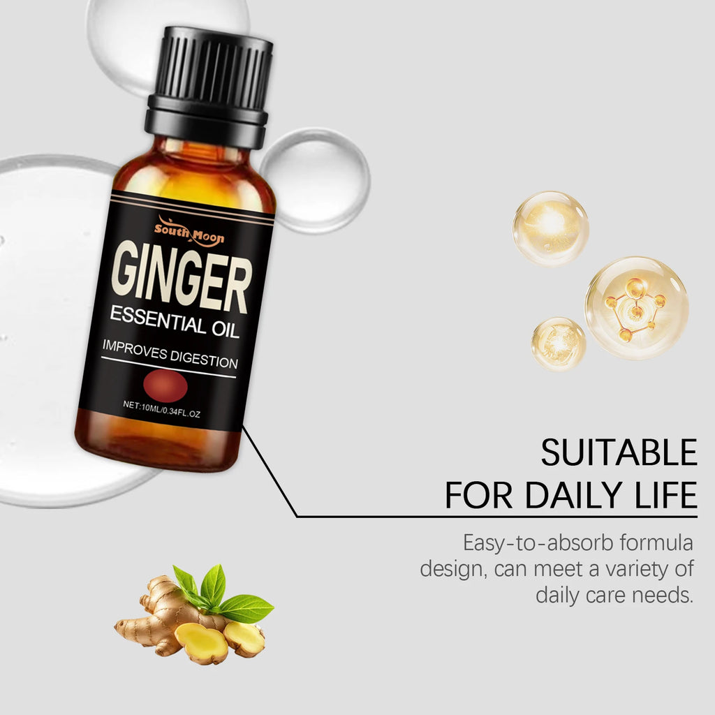 South Moon Ginger Essential Oil – Slimming & Firming Body Oil