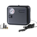Car Tire Inflator DC 12V Car Air Compressor Auto Air Pump Pointer Type Tire Pressure Display Electric Tire Pumps with Light Oasis Select black