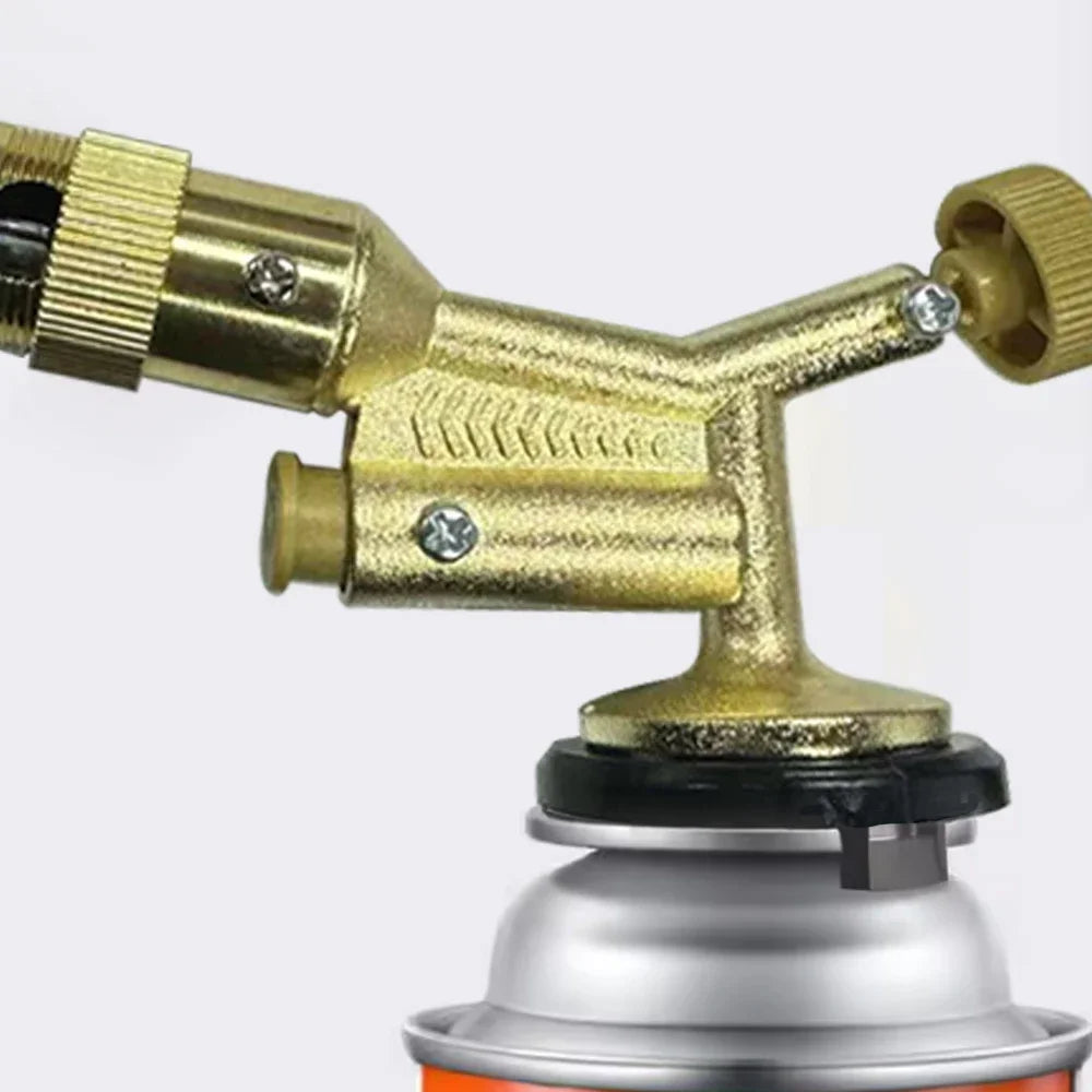 High Temperature Brass Copper Welding Torch Gas Burner Flame Gun for Brazing Solder Propane Plumbing - Home Improvement Tool Oasis Select