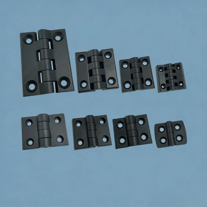 10pcs/set Black Butt Hinge for Wooden Box Furniture Cabinet Hardware Electric Cabinet Door Hinge Durable Home Hardware Fitting Oasis Select