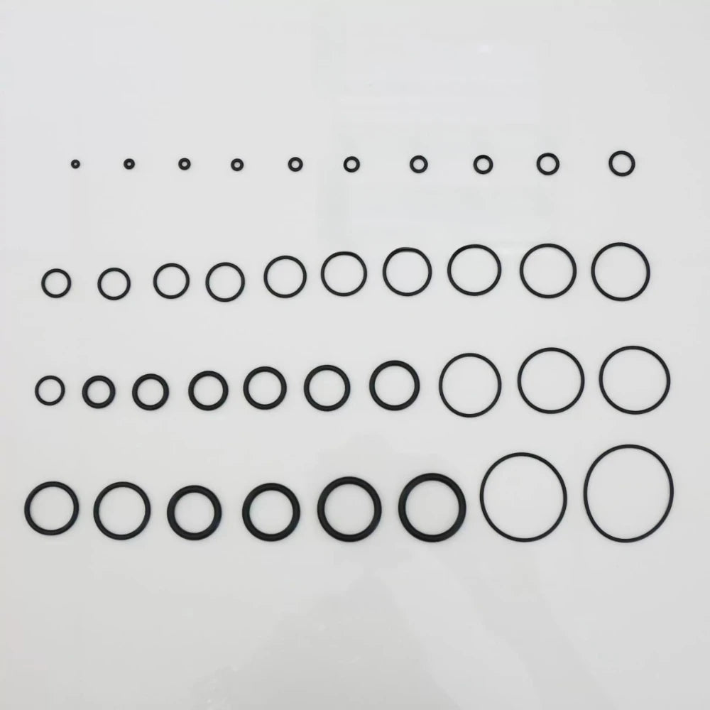 200PC Scuba Diving O-Ring Kit Dive Gear Service O-ring kit Cylinder DIN Yoke Low High Pressure Port SPG O-ring Oasis Select