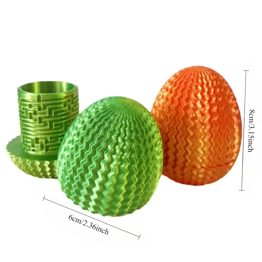 3D Printed Interactive Dragon Egg Creative Money Puzzle Maze Dragon Eggs Gifts Decorate Unlock Storage Box for Birthdays Oasis Select