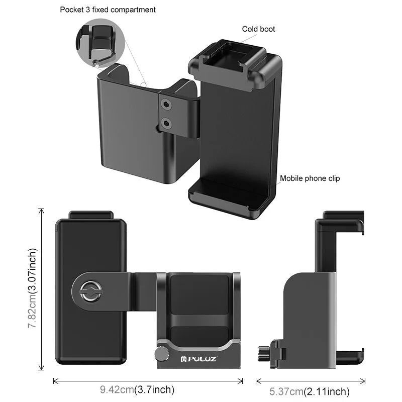 DJI Osmo Pocket 3/4 Metal Expansion Frame Accessories Kit