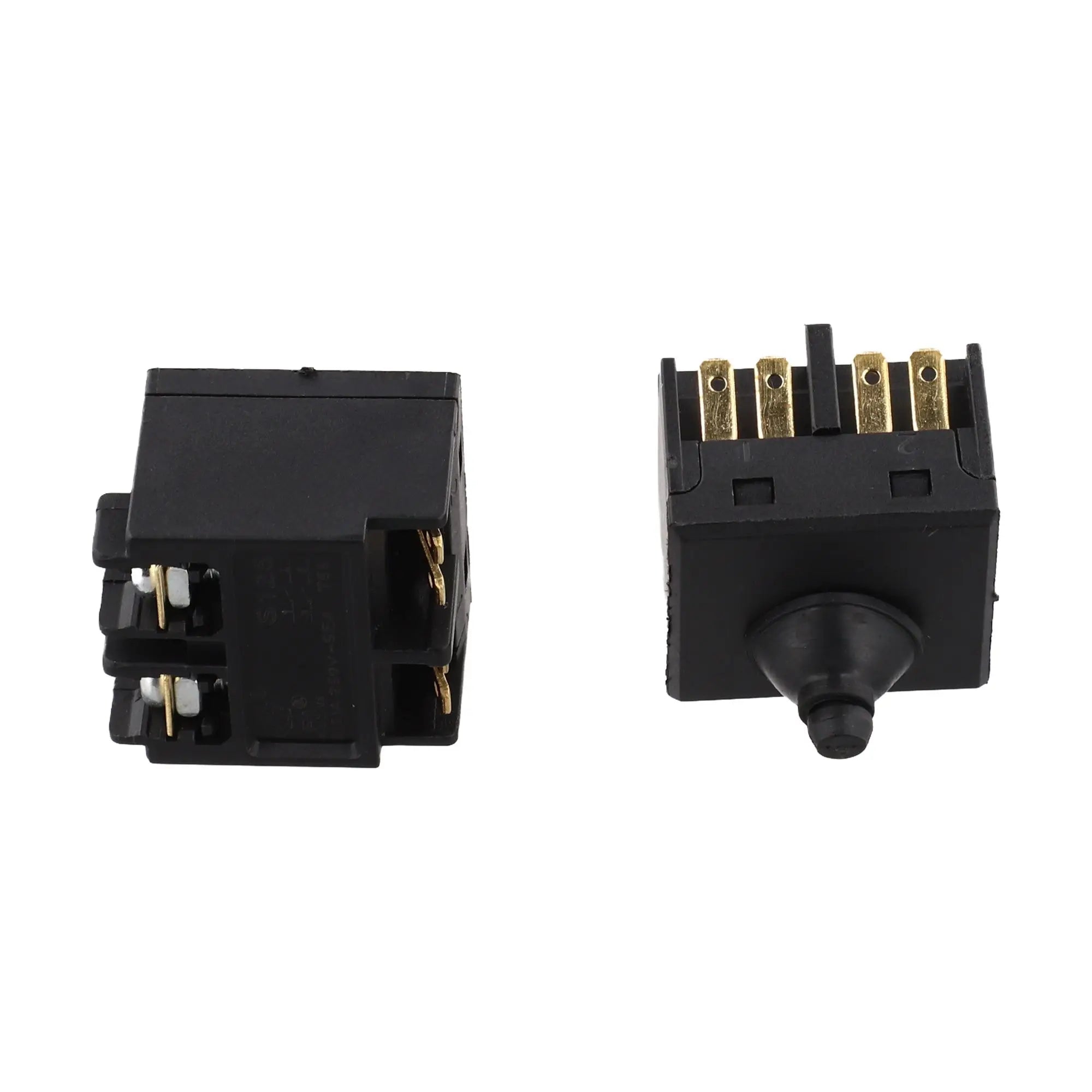 2Pcs Angle Grinder Switch Push Button Switch Speed Control Switches 2.5x2.5cm For Angle Grinder 100 Polisher Power Tool Oasis Select