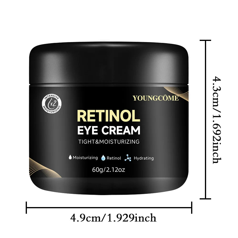 YOUNGCOME Retinol Eye Cream – Fine Lines & Wrinkles 1.6/2.21oz