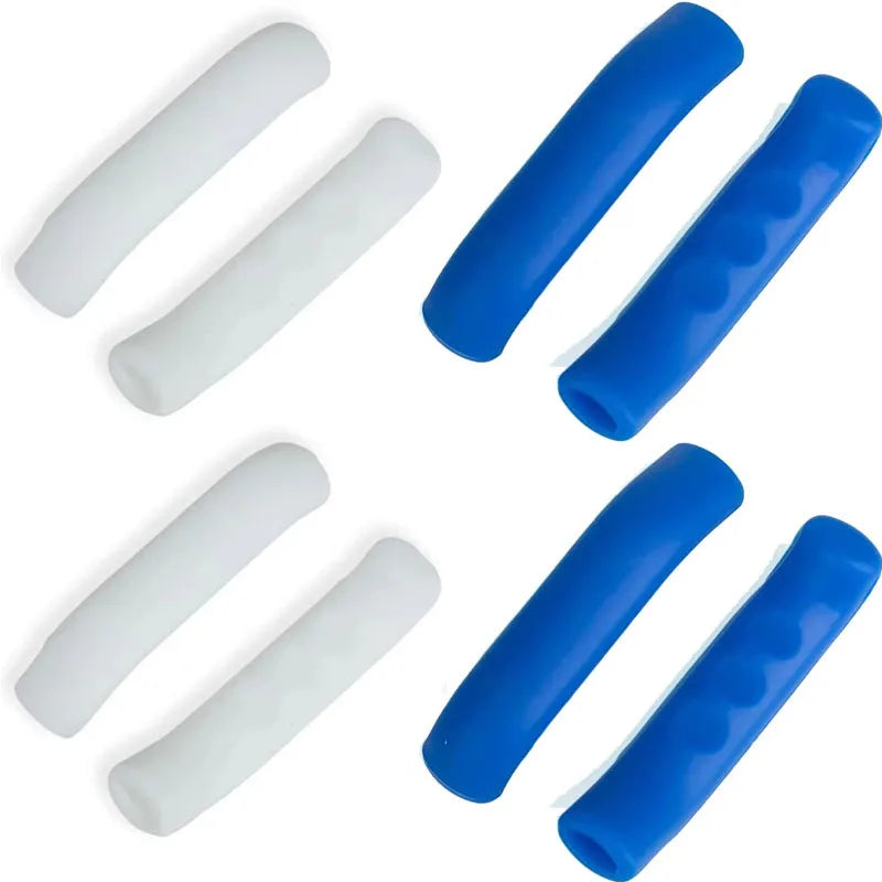 1/4Pairs Bike Brake Lever Protective Silicone Bicycle Lever Grips Bicycle Brake Handle Cover Bicycle Accessories Oasis Select 4pairs-Mix 1